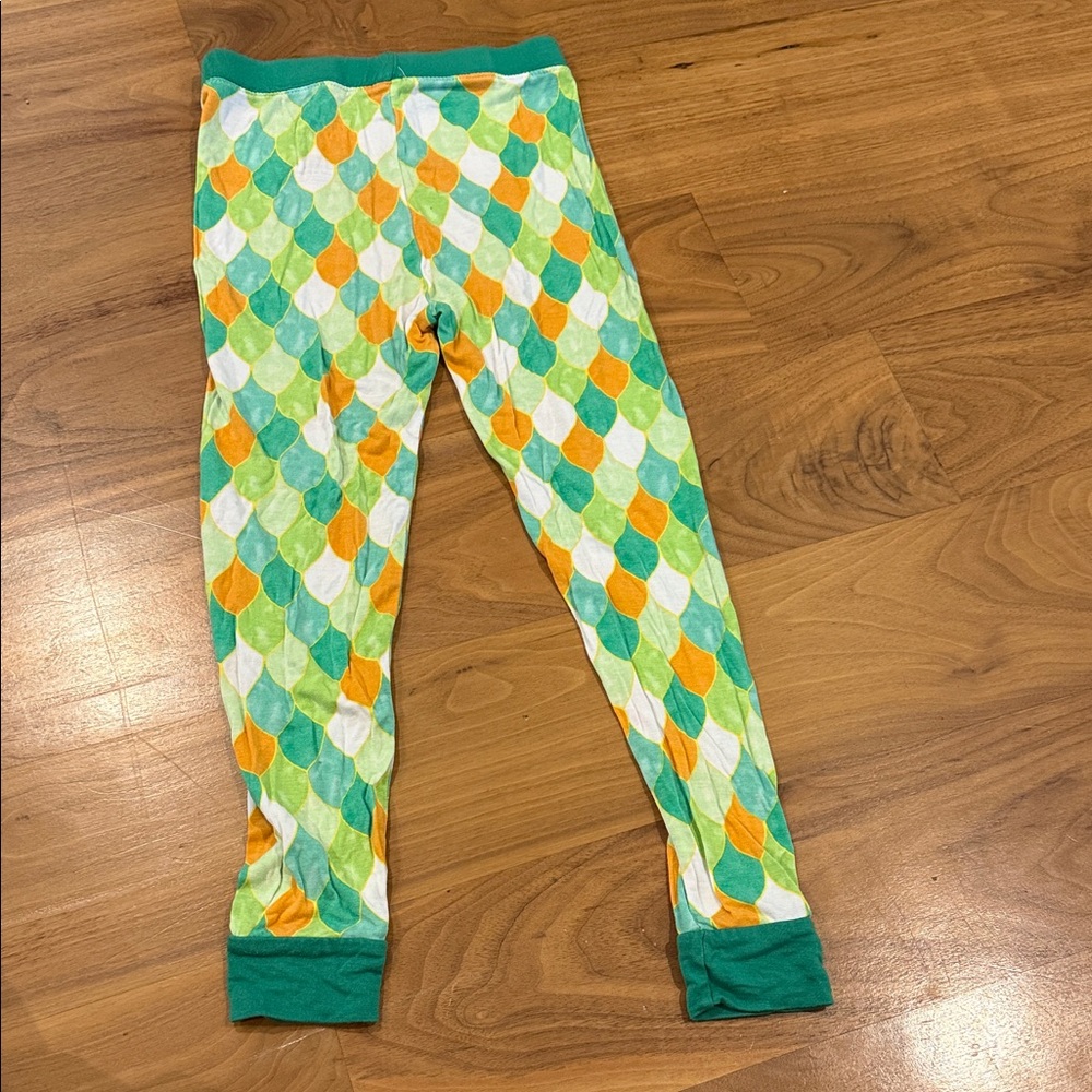 Little Sleepies Dragon Scales PLAY condition Pajama Set 4t - Picture 8 of 9